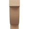 Ekena Millwork 11"W x 22"D x 33"H Classic Alpine Rough Cedar Woodgrain TimberThane Corbel, Primed Tan CORUR11X22X33ALPRCPR - alternate 6